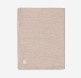 Deken wieg Basic Knit / Fleece - 75x100
