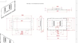 27"Embedded Open Frame Monitor