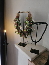DIY botanische ketting op frame