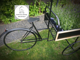 Metalen decoratie fiets / driewieler