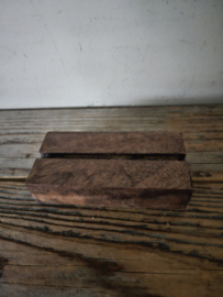 Tegelhouder hout walnoot