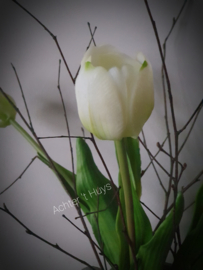 Real touch tulp wit