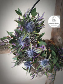 DIY pakket ring distels/limonium