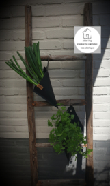 Sizo paper bag planten zak punt 15x30 bruin