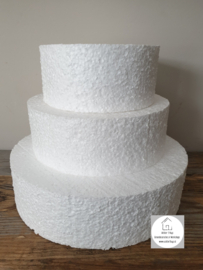 Styropor cake dummy 20x7 cm