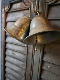 Hanger bellen duo metaal - klok