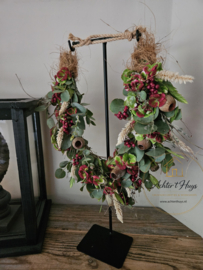 DIY botanische ketting op frame