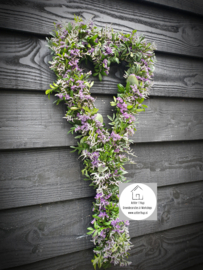 DIY pakket hangend hart limonium