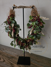 DIY botanische ketting op frame