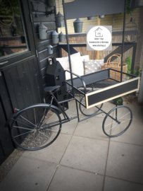 Metalen decoratie fiets / driewieler