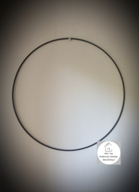 Metalen frame ring zwart 40 cm