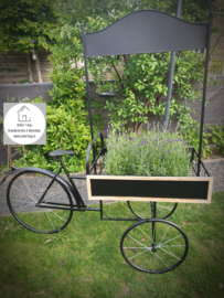 Metalen decoratie fiets / driewieler