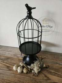 Vogelkooi op etagère