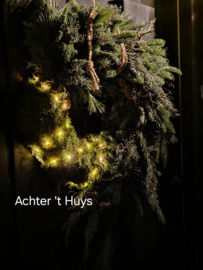DIY pakket winterkrans pinecone