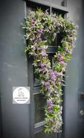 DIY pakket hangend hart limonium