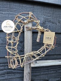 Hart wilgentenen open