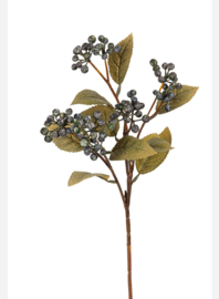 Bessentak blauw kunst