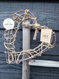 Hart wilgentenen open