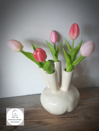 Tulpen vaas taupe