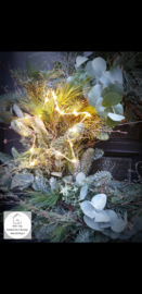 Weelderige krans kerst