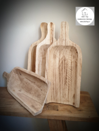 Houten schep 39 cm lang