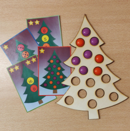Kerstboom - teldopjes