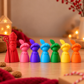 Sinterklaas | Sinterklaasfiguurtje | Peg Dolls
