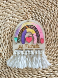 Macrame hanger - DIY