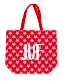 Canvas tas - juf
