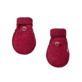 Joha wolfleece wantjes fuchsia melange