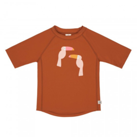 Lässig UV shirt short sleeves Toucan rust