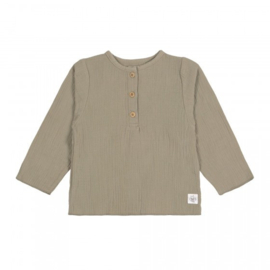 Lässig muslin shirt Olive