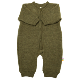 Joha wolfleece jumpsuit moss melange