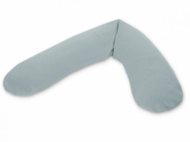 Theraline voedingskussen hoes gebreid - melange green