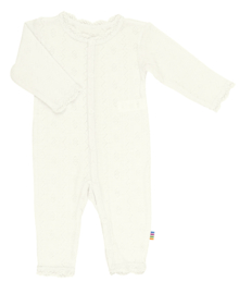 Joha wol/zijde jumpsuit ajour-naturel