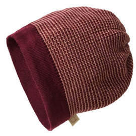 Disana beanie cassis-rose