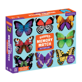 Mudpuppy Shaped memory vlinder