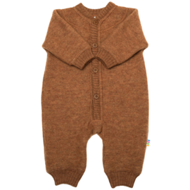 Joha wolfleece jumpsuit caramel melange