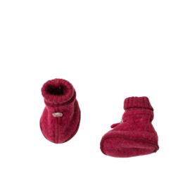 Joha wolfleece sloffen fuchsia melange