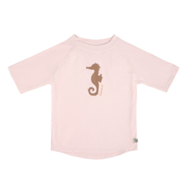 Lassig UV short sleeve rashguard seahorse light pink