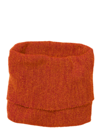 Disana col sjaal oranje-bordeaux