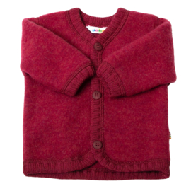 Joha wolfleece vest fuchsia melange