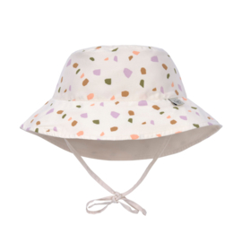 Lassig Sun Protection Bucket Hat Pebbles multicolor/milky