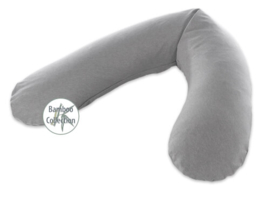Theraline voedingskussen hoes bamboe - melange grey