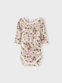 Name it wollen romper bloem