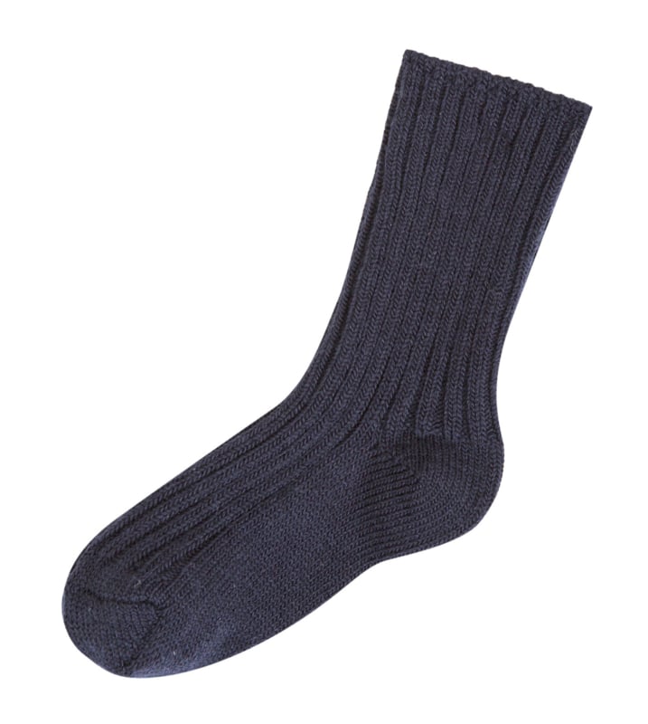 Joha wollen sokken donker blauw