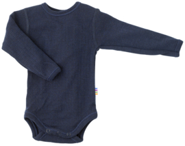 Joha wollen romper donkerblauw