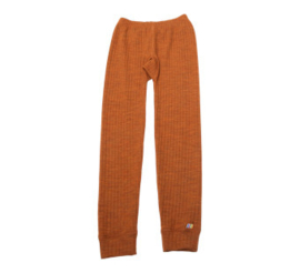 Joha wollen legging rusty orange