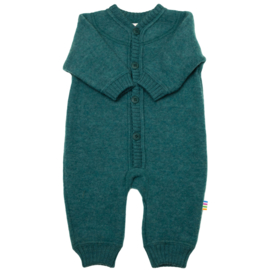 Joha wolfleece jumpsuit peacock melange