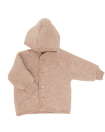 Engel Natur wol-fleece jasje - sand